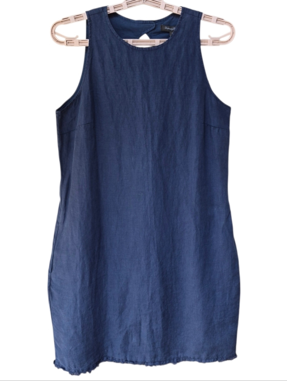 Tommy Bahama 100% Two Palm Linen Sleeveless Shift Dress Size S NWT